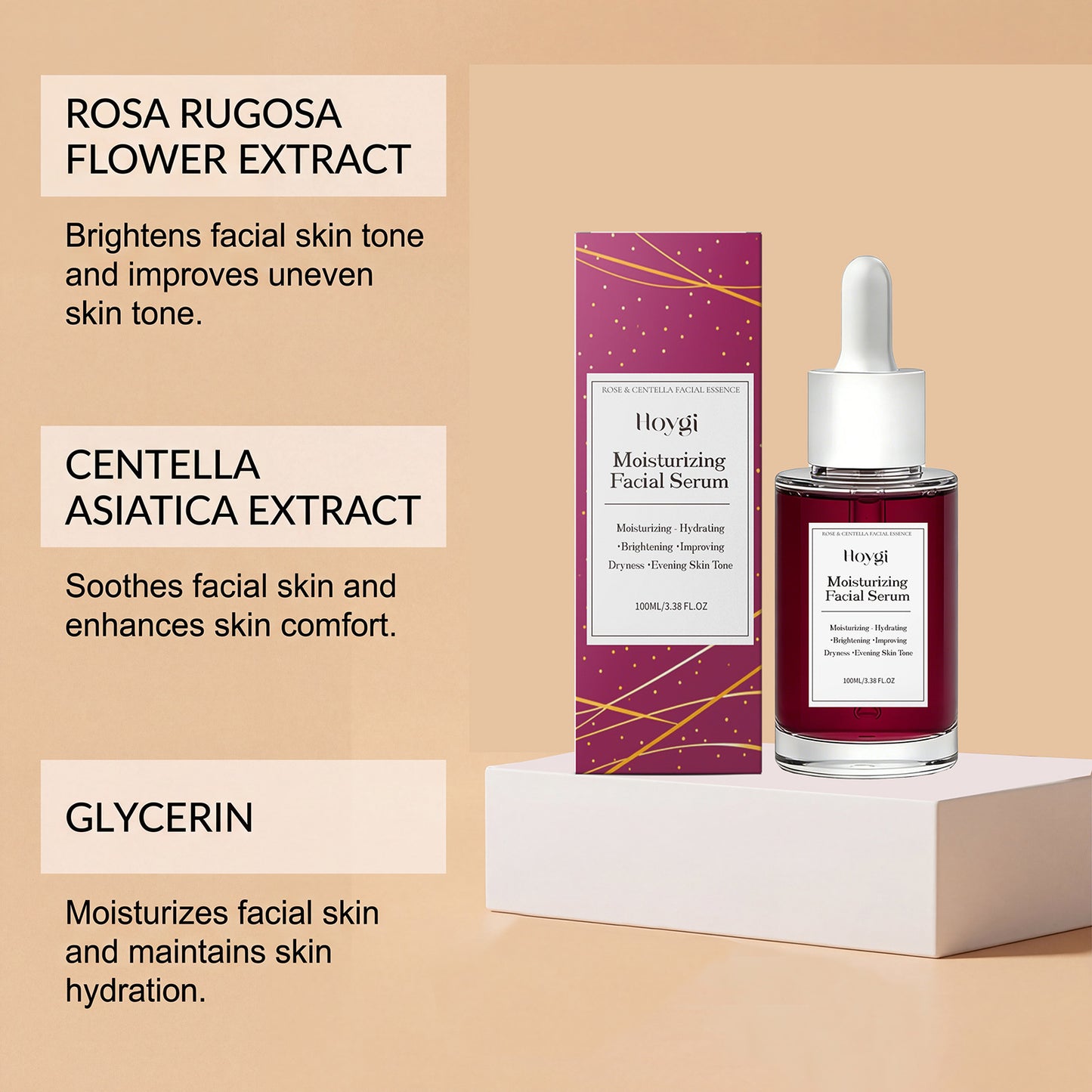 Nourishing Skincare For Daily Moisturizing Facial Hydrating Serum