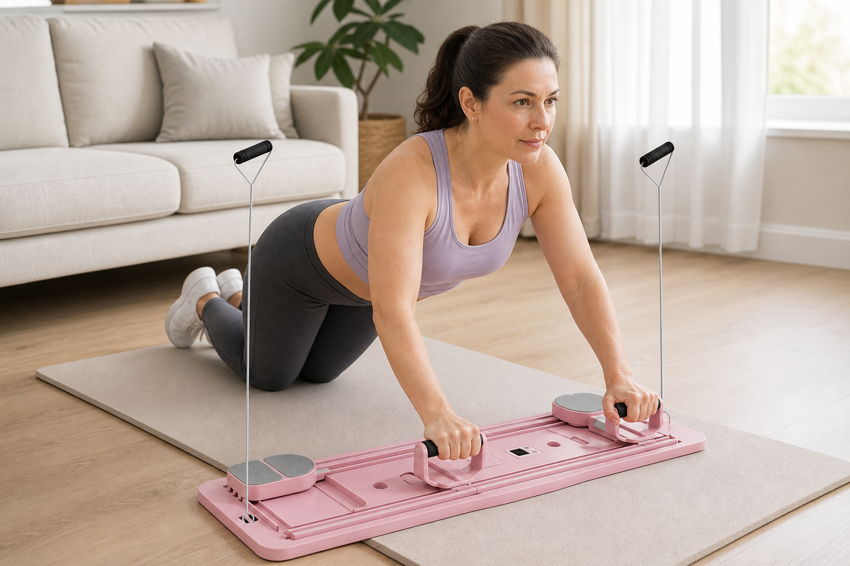 7-in-1 Foldable Ab & Push-Up Board — home workout