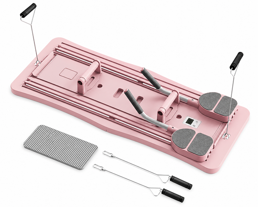 7-in-1 Foldable Ab & Push-Up Board — pink board