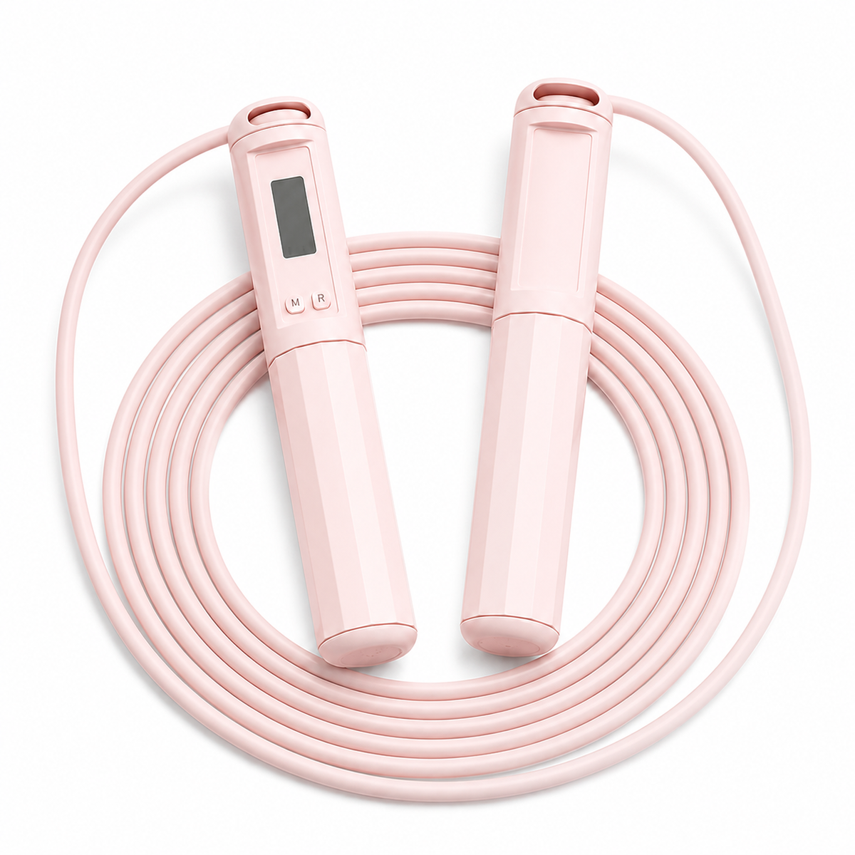 Pink jump rope with long rope