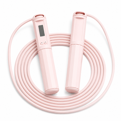 Pink jump rope with long rope
