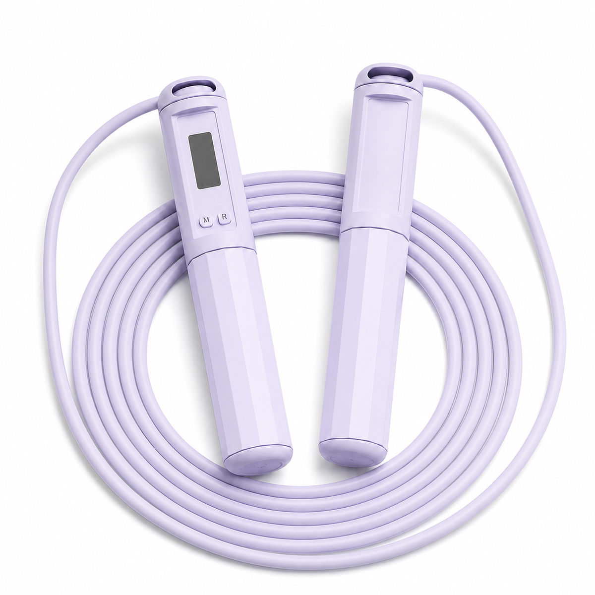Light purple jump rope with long rope