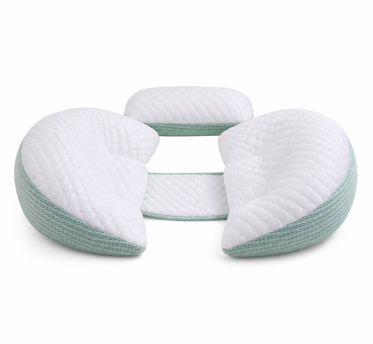 U-Shaped Maternity Pillow — Green product view