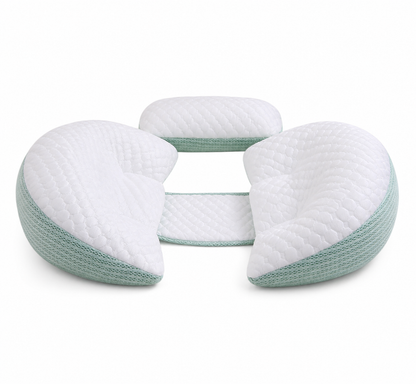 U-Shaped Maternity Pillow — Green product view