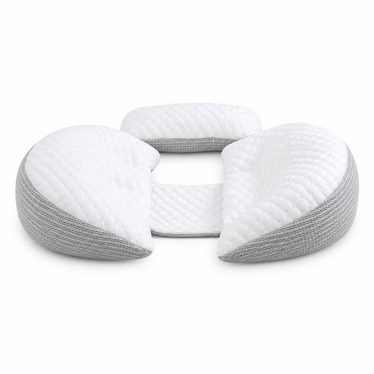 U-Shaped Maternity Pillow — Grey product view