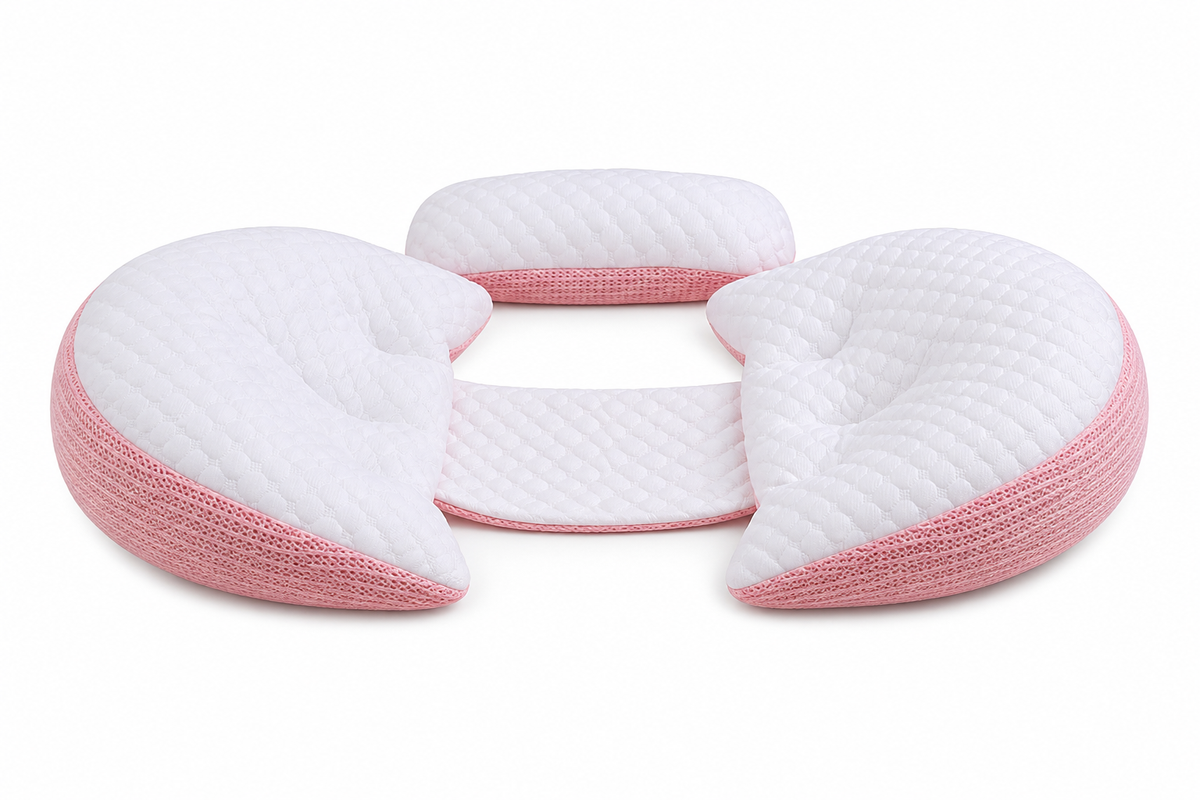 U-Shaped Maternity Pillow — Pink product view