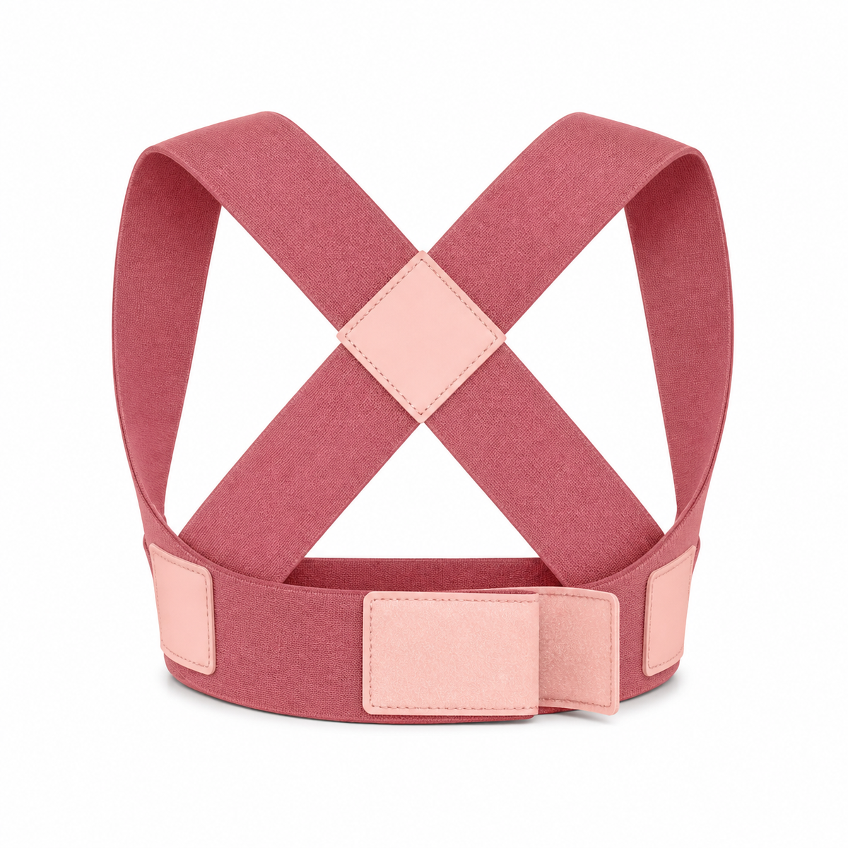 Women's Adjustable Posture Support Brace — Pink product view
