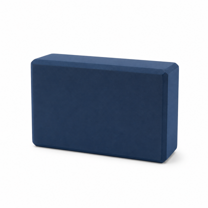 High-Density Yoga Block — Dark blue