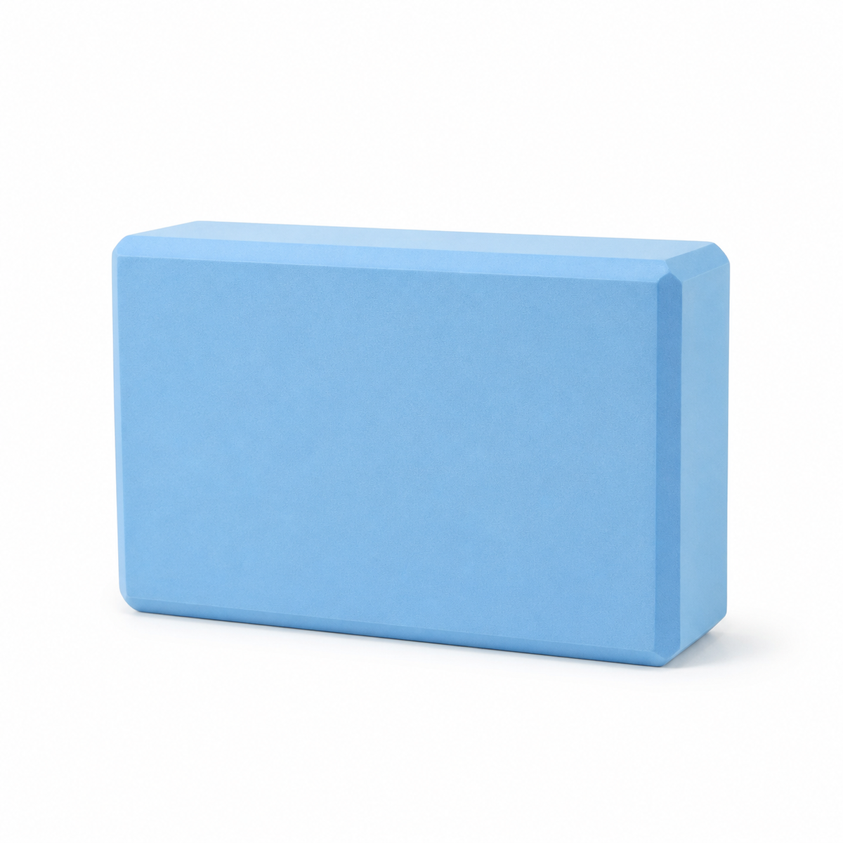 High-Density Yoga Block — Light blue