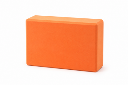 High-Density Yoga Block — Orange