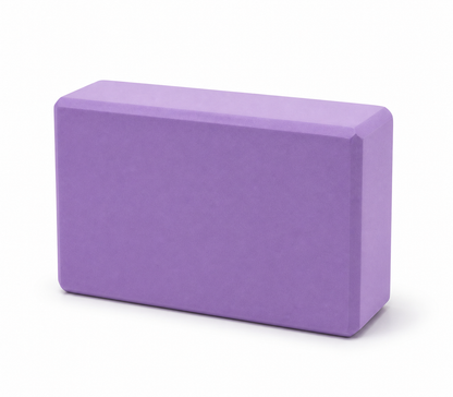High-Density Yoga Block — Purple